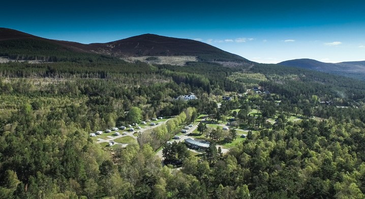 glenmore campsite, camping options