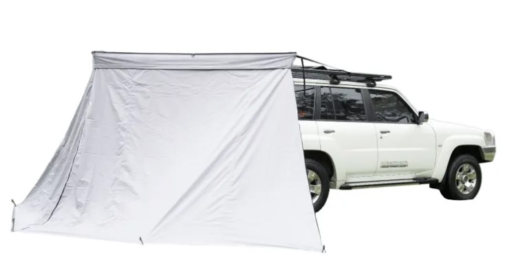 kings free standing awning wall 