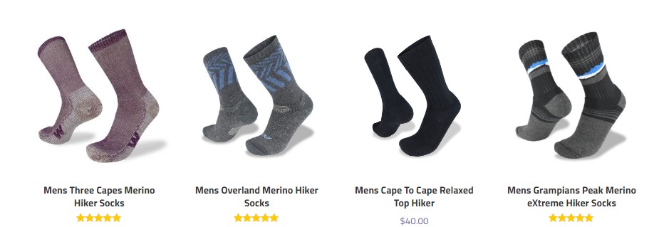 wilderness wear socks 