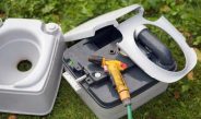What is a bush toilet, and what are the options?
