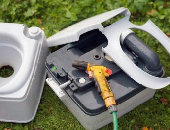 What is a bush toilet, and what are the options?